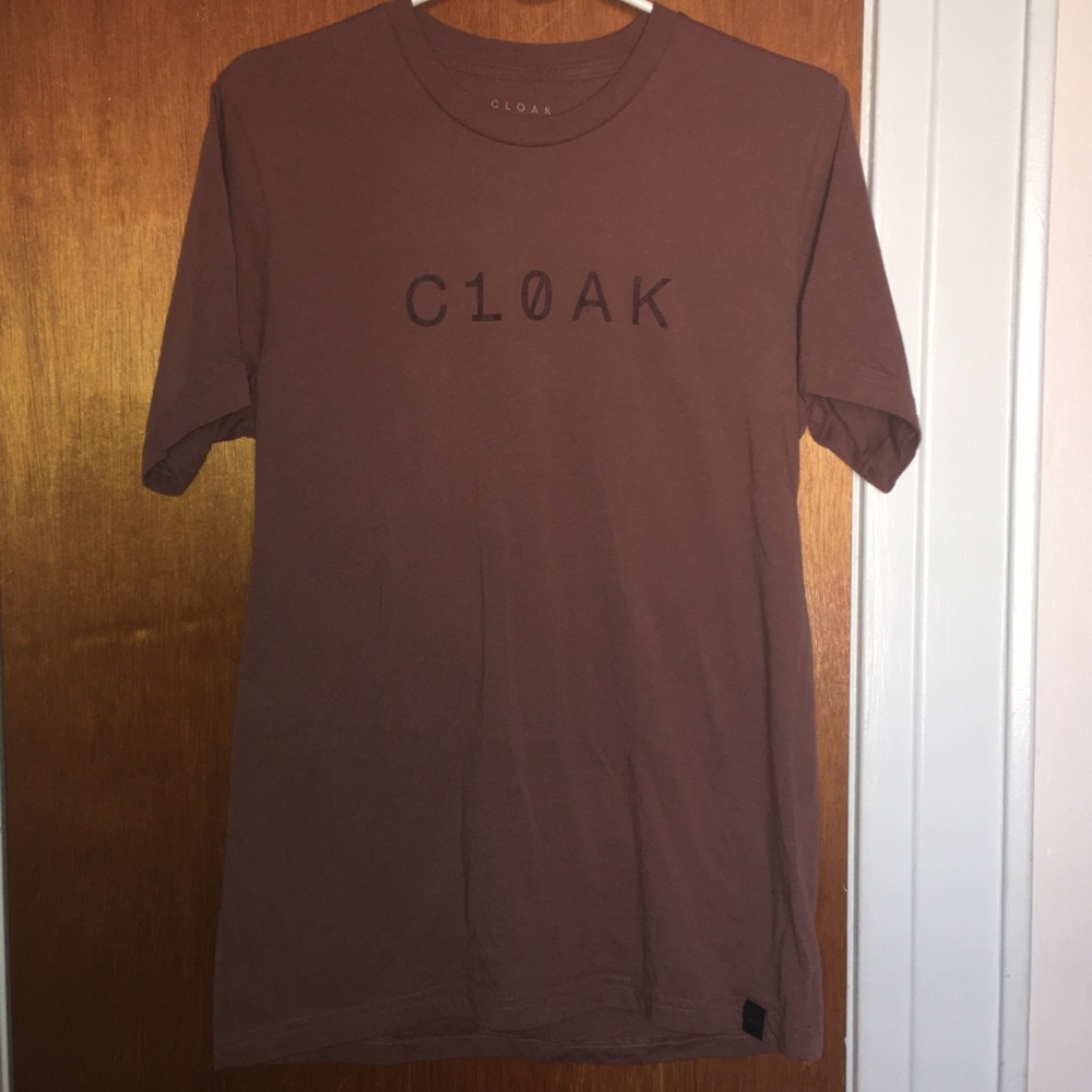 Brown Tee by Cloak (M)